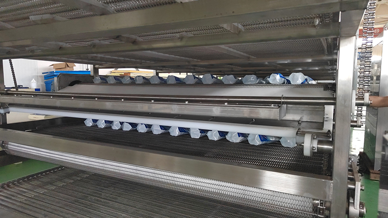 Proyek Freezer IQF Multi-Layer Belt untuk RC FRIO SAS, Kolombia