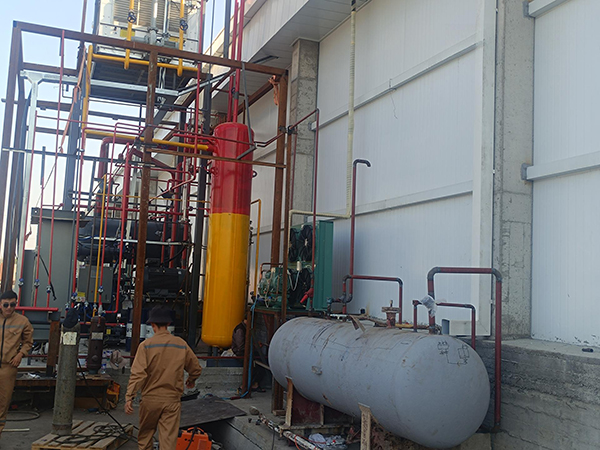 Pengiriman Unit Spiral Freezer & Sistem Refrigerasi Terintegrasi, Uzbekistan