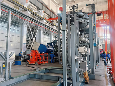 Proyek Paket Chiller Industri untuk Industri Petrokimia