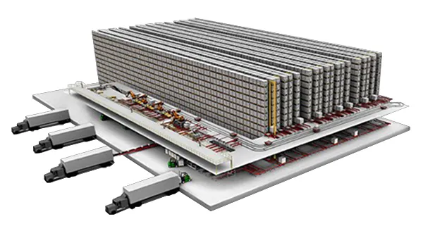 Solusi Sistem Penyimpanan Multishuttle Otomatis untuk Cold Storage