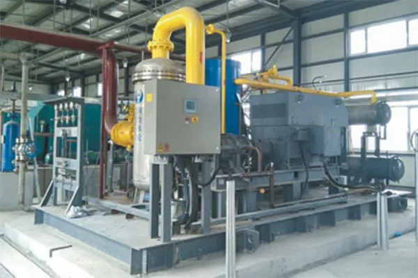 Proyek pemulihan CO₂ untuk enhanced oil recovery.