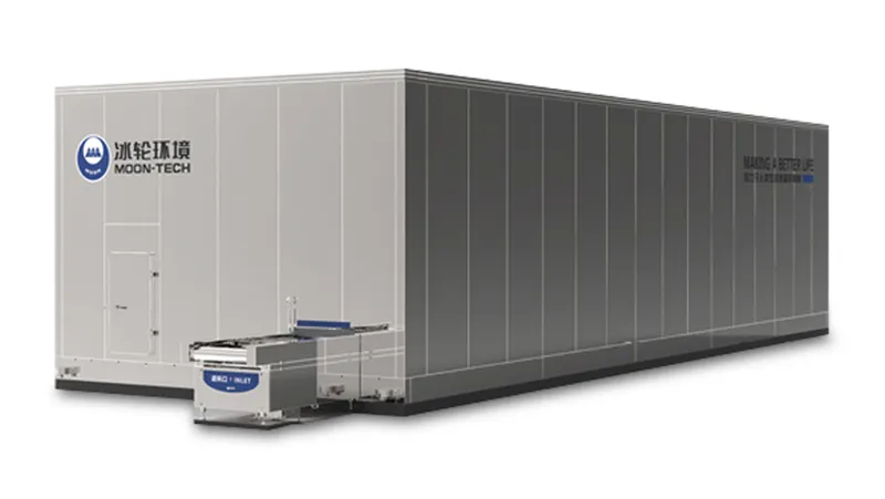Self-Stacking Spiral Freezer